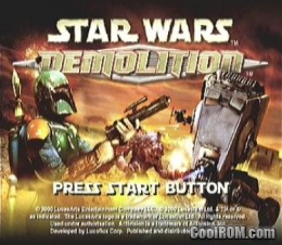 Star Wars - Demolition ROM (ISO) Download for Sega Dreamcast / DC 